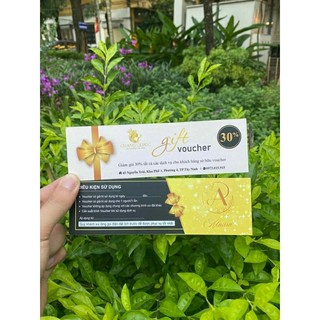 Card thank you, thiệp cảm ơn, voucher gift