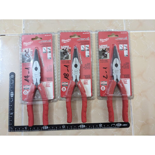 Kìm nhọn milwaukee 48-22-6101 dài 20cm nhập mỹ mới nguyên vỉ