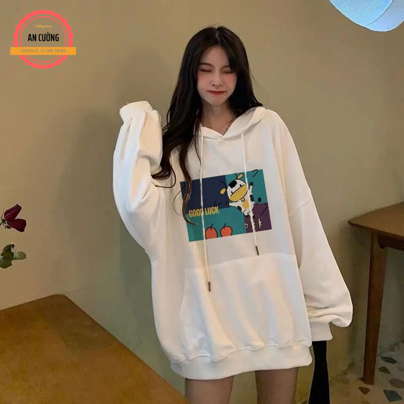 Áo hoodie, áo khoác hoodie nam nữ chất nỉ dày form rộng có mũ giá rẻ HOODIE07 - Xưởng may An Cường | BigBuy360 - bigbuy360.vn