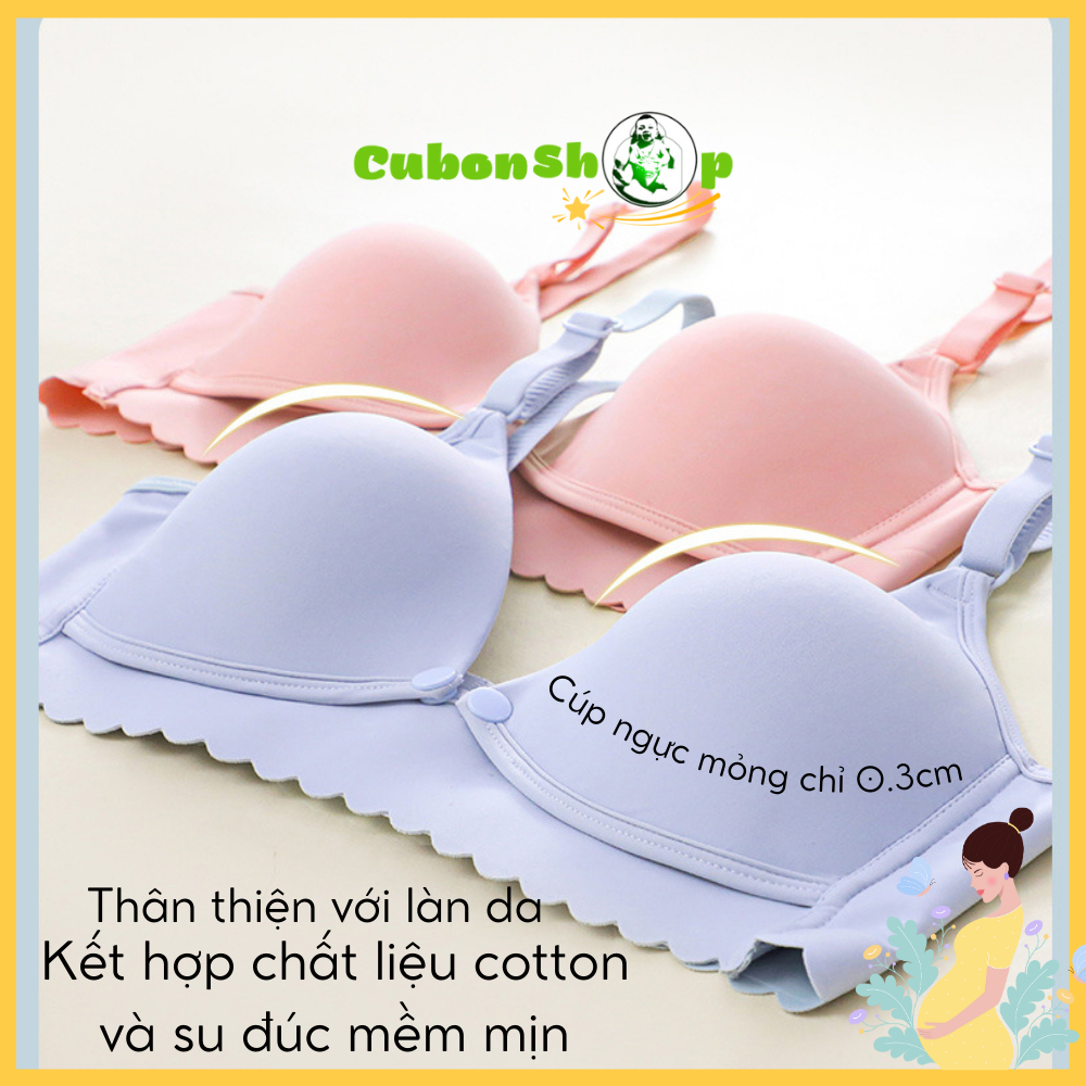 Áo ngực bà bầu SU ĐÚC 185, Áo lót cho con bú và sau sinh chống chảy xệ, Áo bra nâng ngực Cubonshop