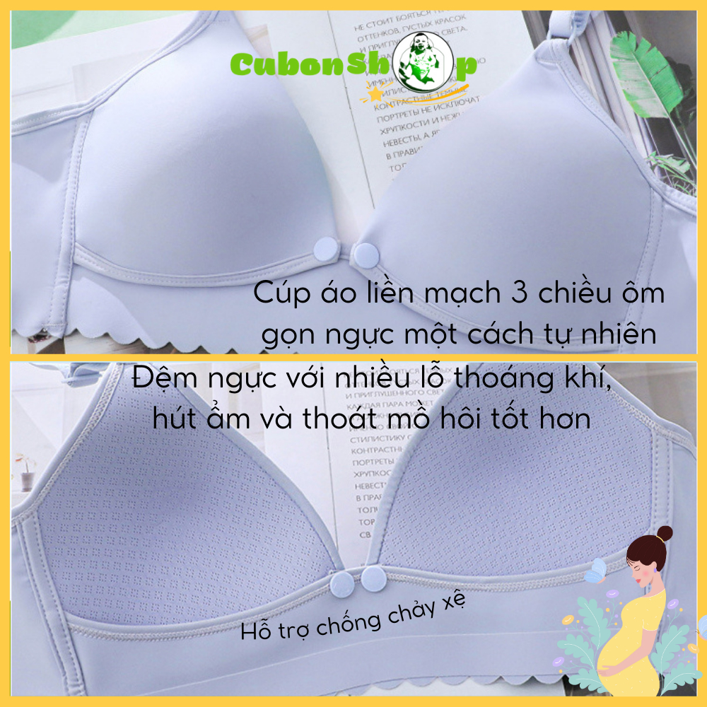 Áo ngực bà bầu SU ĐÚC 185, Áo lót cho con bú và sau sinh chống chảy xệ, Áo bra nâng ngực Cubonshop