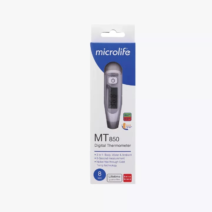 Nhiệt kế điện tử đầu dẻo Microlife MT850 - 01 chiếc