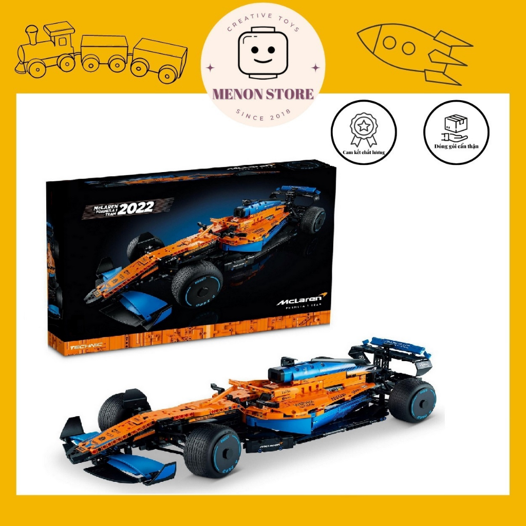 Đồ chơi lắp ráp 88703 42141 Xe Đua Công Thức 1 McLaren Formula - Xếp hình thông minh