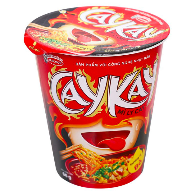 Mì ly Caykay Vị Bò 65gr