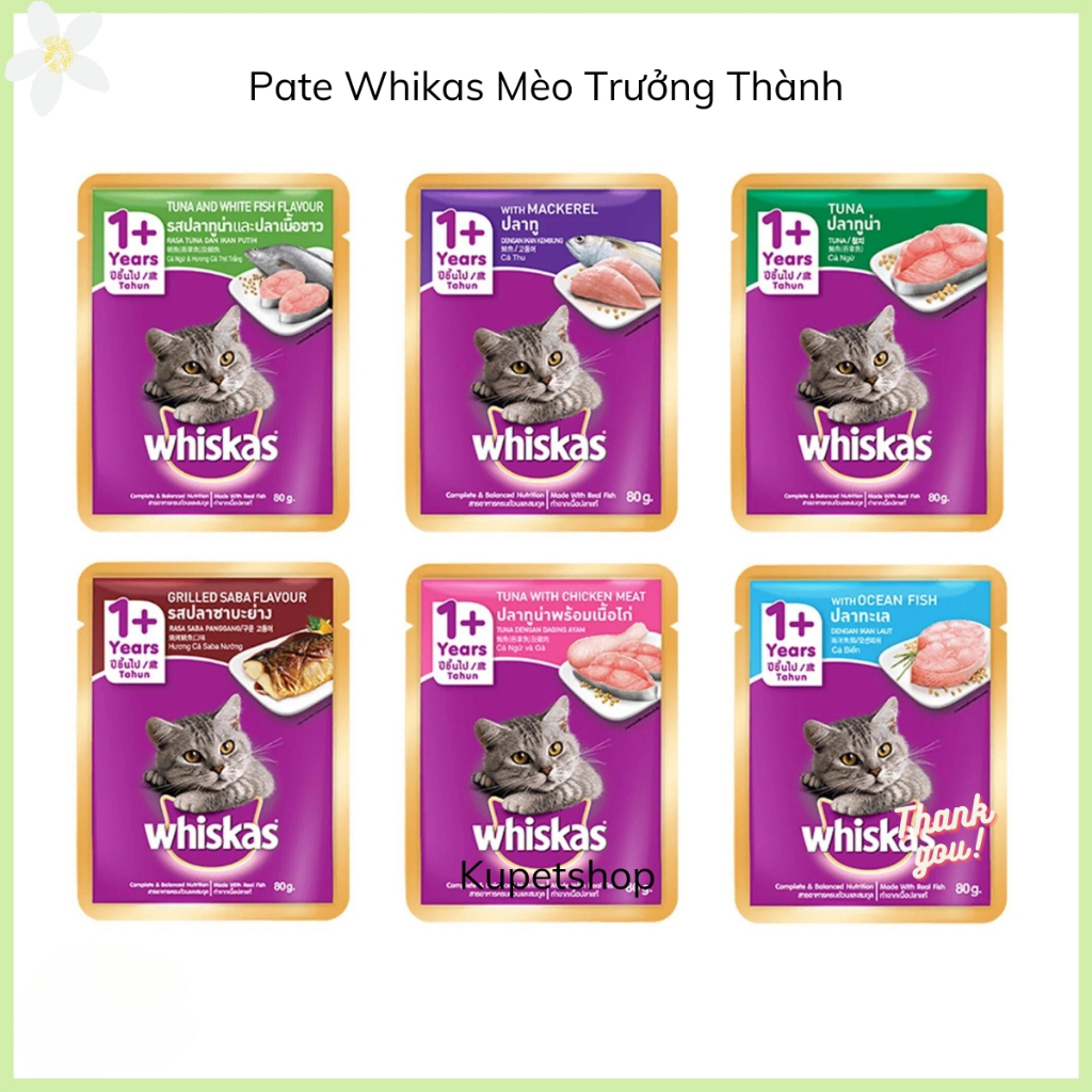 Combo 10 Gói Pate Mix Vị Cho Chó Mèo KUPETSHOP