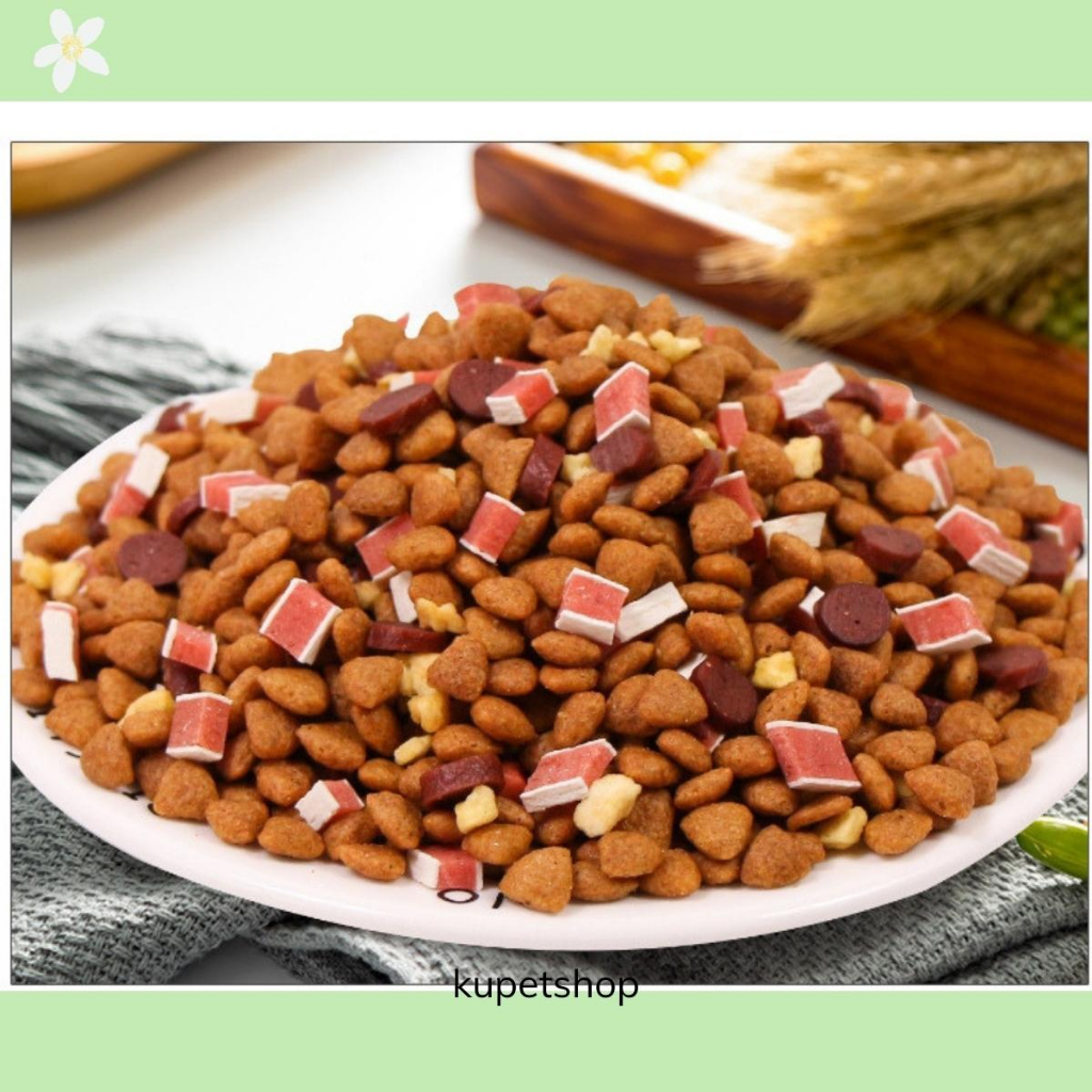 Hạt Captian Siêu Topping Bò- Phomai-Cá Hồi dành cho chó - KUPETSHOP