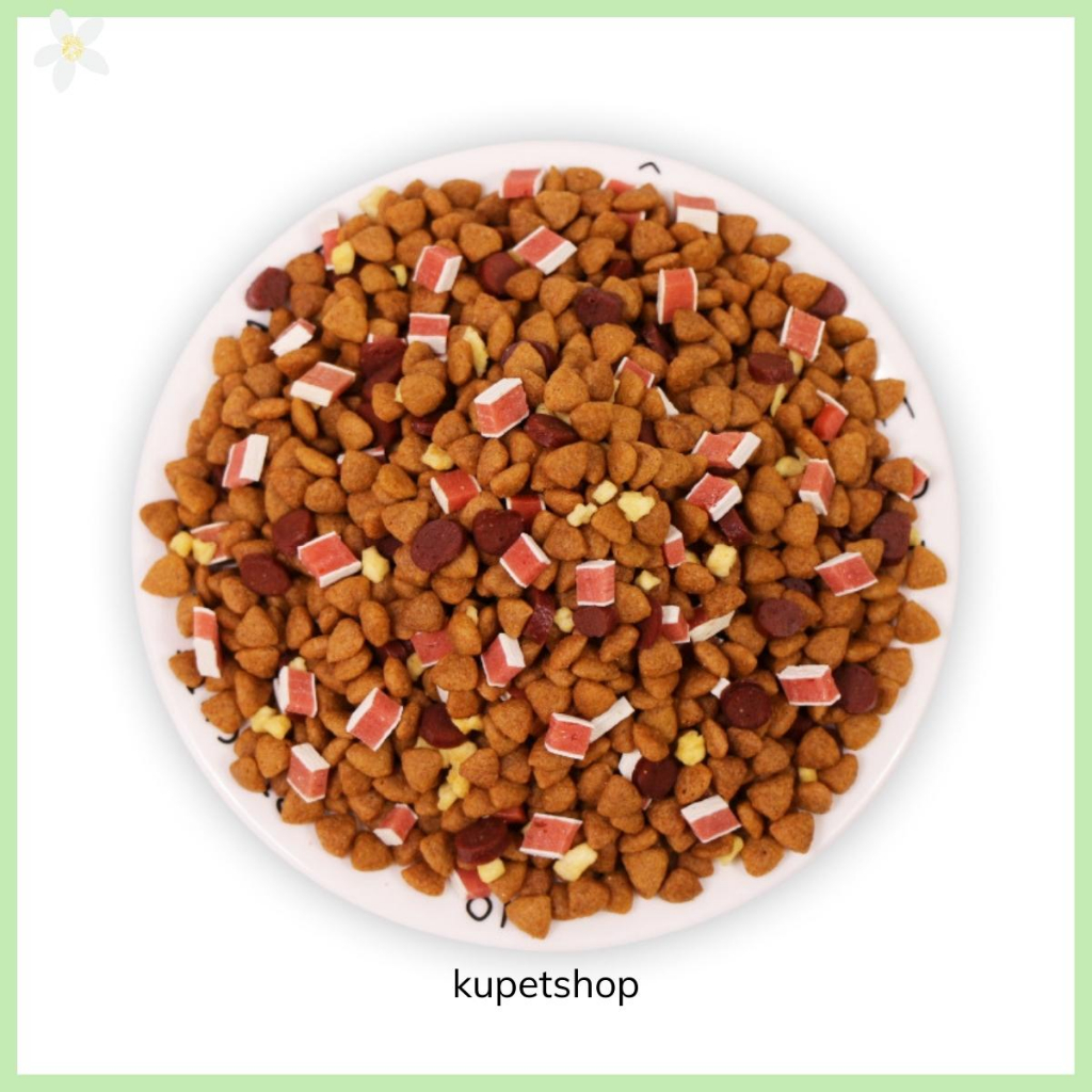 Hạt Captian Siêu Topping Bò- Phomai-Cá Hồi dành cho chó - KUPETSHOP