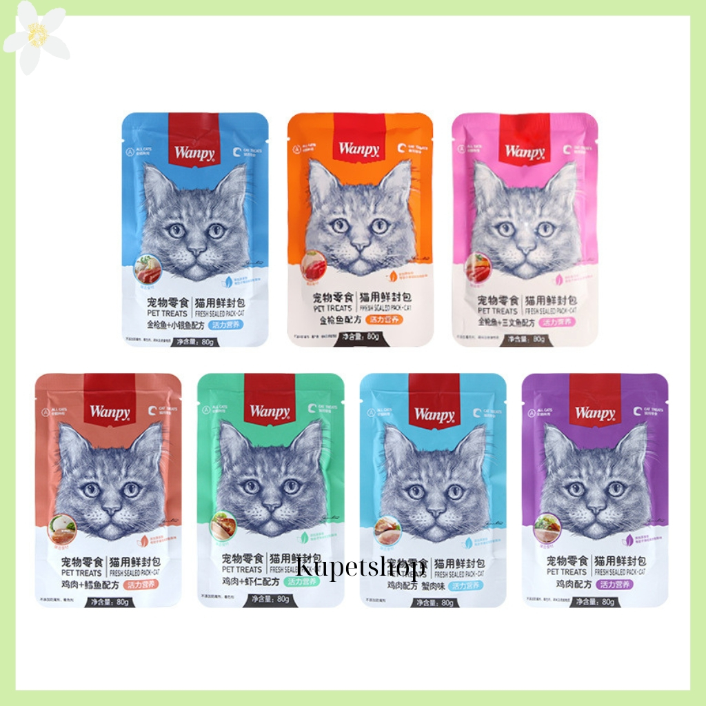 Combo 10 Gói Pate Mix Vị Cho Chó Mèo KUPETSHOP