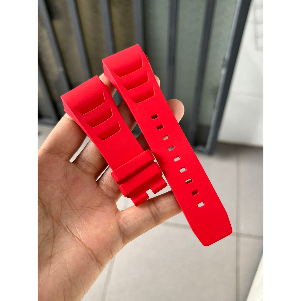 Dây silicon đồng hồ Huboler by Hanboro mẫu Nam