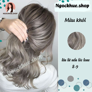 Thuốc nhuộm tóc màu khói + tặng kèm trợ dưỡng - Ngọc Khuê Shop