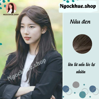 thuốc nhuộm tóc nâu đen +tặng kèm trợ dưỡng - Ngọc Khuê Shop