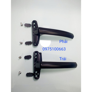  Tay gạt Hammered 8113 màu Đen -Tay cài cửa nhôm cho cửa sổ mở quay mở hất-tay gạt cửa nhôm