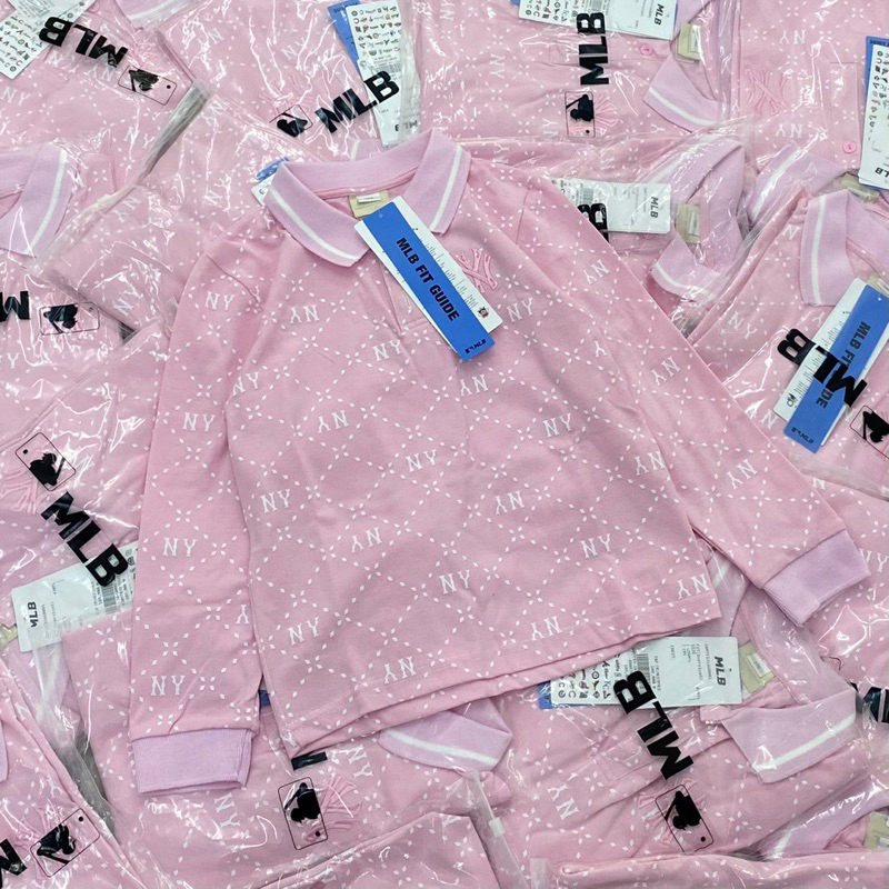 Áo polo hoạ tiết N.Y Mờ lờ bê cho bé trai bé gái size từ 20-45 cân