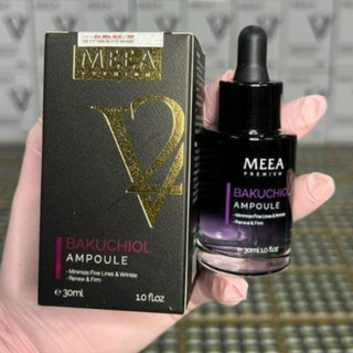 Tinh chất serum bakuchiol ampoule v2 meea dưỡng da trắng sáng chuyên sâu 30ml
