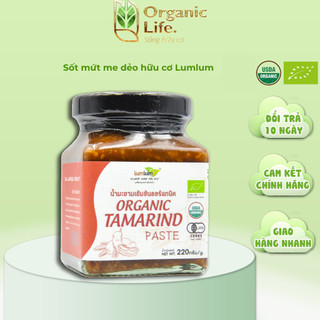 Sốt mứt me dẻo hữu cơ organic life lumlum 480g nhập khẩu chính hãng từ thái lan
