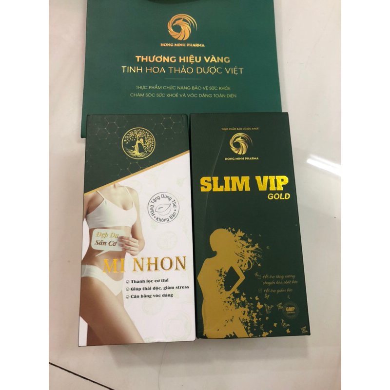 SLIM VIP GOLD  TẶNG KÈM MI NHON MỚI NHẤT