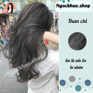 Thuốc nhuộm tóc Than chì + tặng oxy trợ dưỡng - Ngọc Khuê Shop