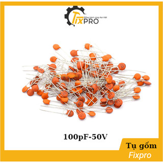 Tụ gốm 101 100pf 50v chất lượng tốt