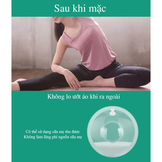 Miếng lót ngực hứng sữa Silicon Babuu( Hộp 2 chiếc)