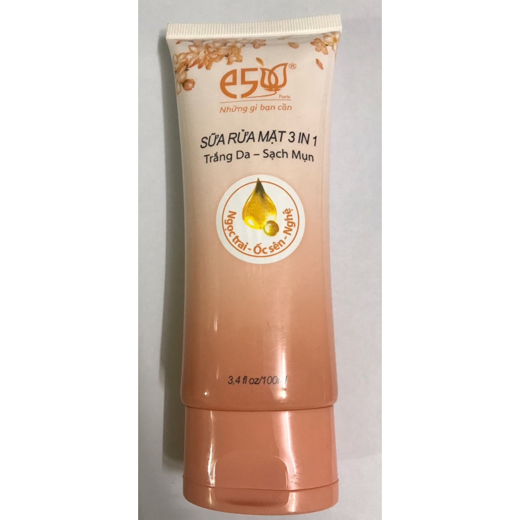 Sữa Rửa Mặt 3in1 E5 100ml