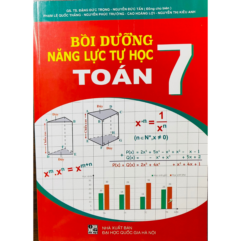 Sách - Bồi dưỡng năng lực tự học Toán 7 (tập 1+2)