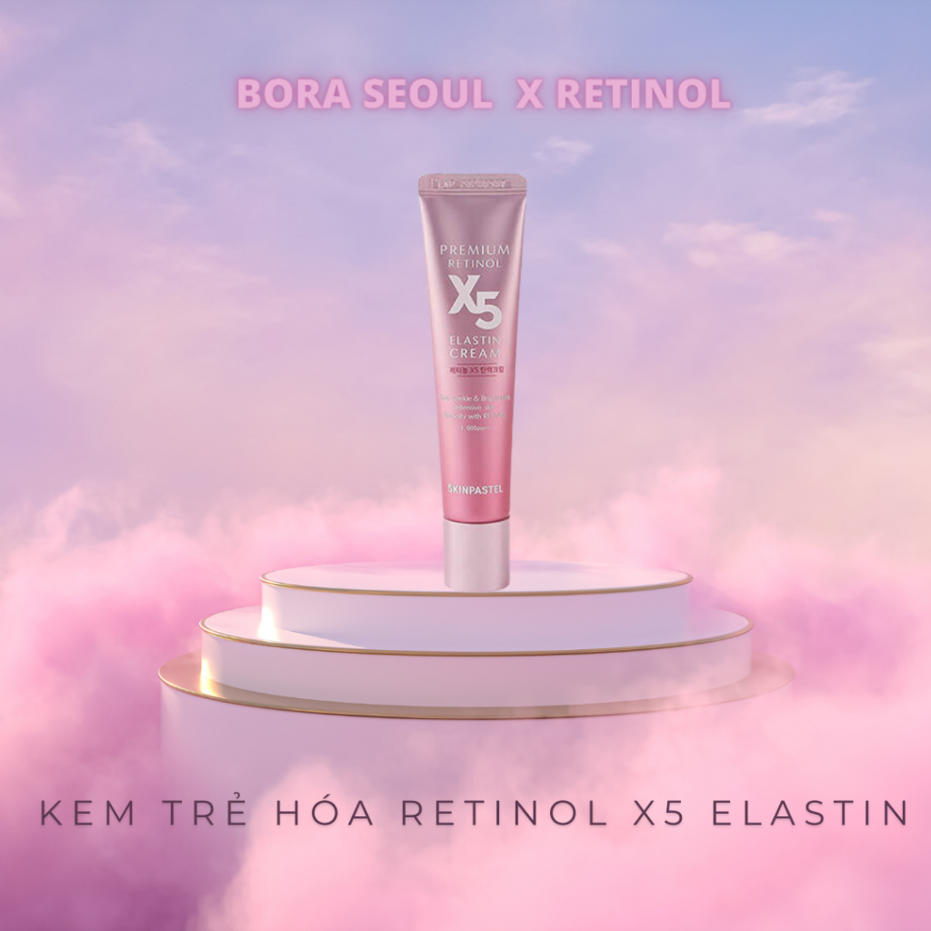 Kem Trẻ Hóa Retinol X5 Elastin Cream 0.1% Chống Lão hóa, Chống Nhăn 30ml