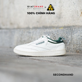 [2hand] Giày Thể Thao Nam  REEBOK CLUB C GREEN FX3357 - CŨ CHÍNH HÃNG