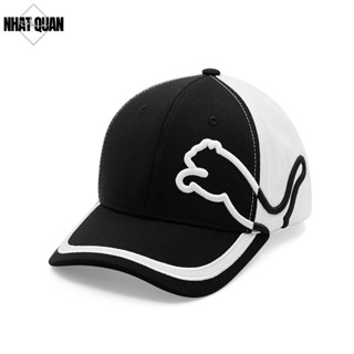 Nón lưỡi trai Pu.ma bít đuôi logo thêu bên kaki Hàn Quốc cao cấp - Nhật Quân Asia nhatquanasia capman