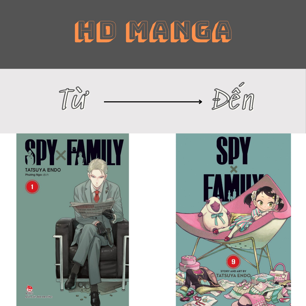 Truyện tranh - Spy x Family - Lẻ tập 1 -  8 9 (Thường và Limited) - NXB Kim Đồng