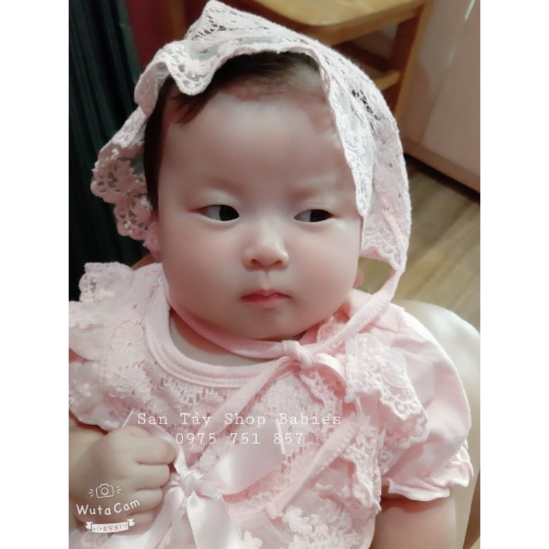 Body đùi khuy chéo xinh xắn cho bé