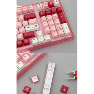 Keycap GMK Darling Clone 129 nút Profile CHERRY PBT Nhám (Không phải bàn phím)