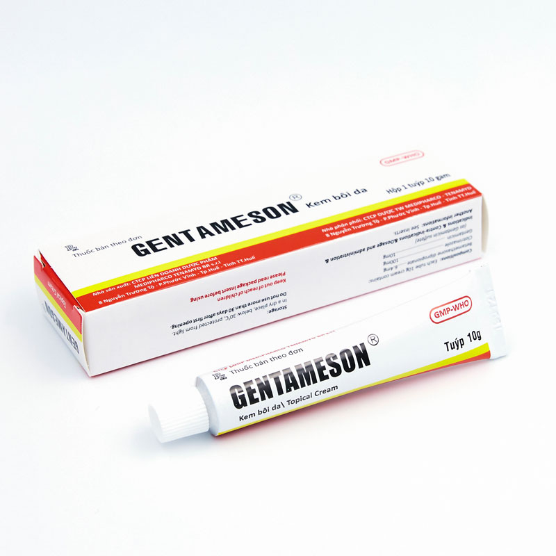 Kem bôi thương tổn ngoài da GENTAMESON 10g