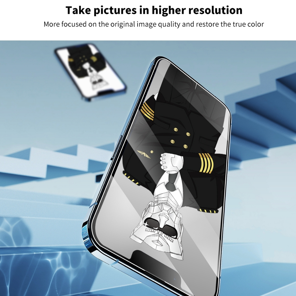 KÍNH CƯỜNG LỰC Diamond-Like Carbon IP 14 PRO MAX - 14 PLUS - 14 - 13 PRO MAX - 13 MINI URR 0.26mm CHÍNH HÃNG HÀNG CHUẨN