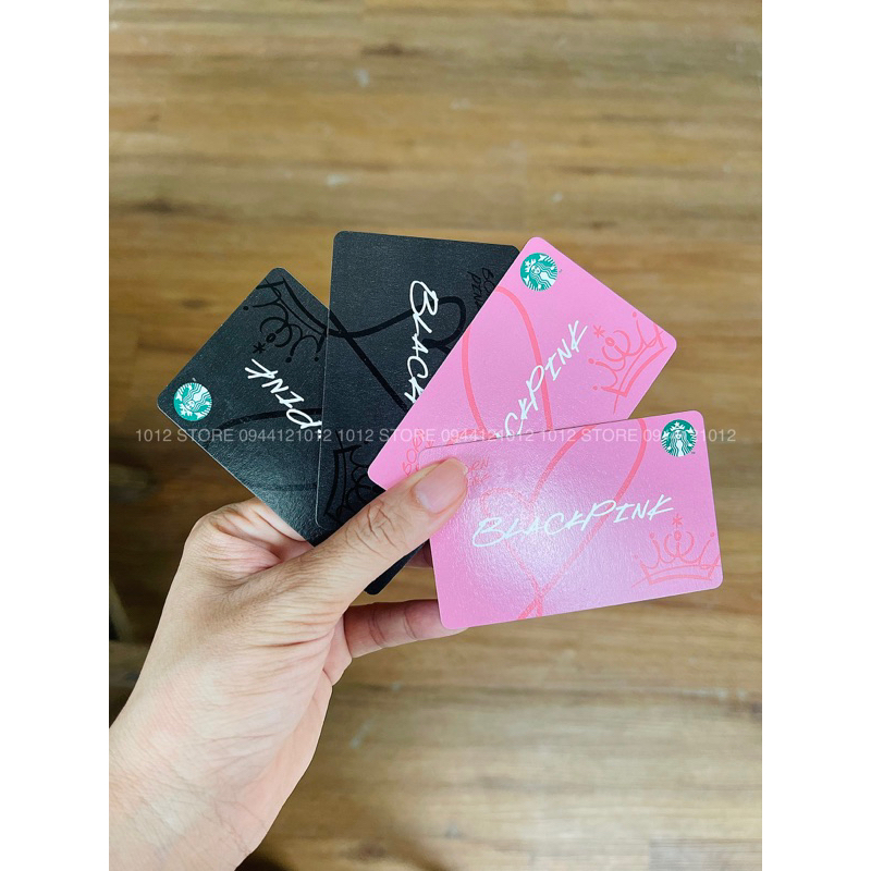 Thẻ Starbucks x Blackpink 2023 (LIMITED)