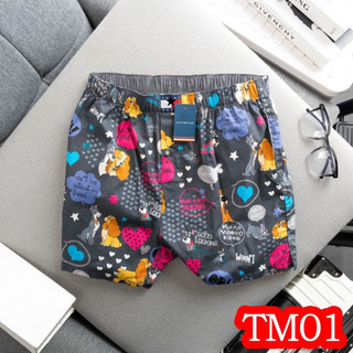 Thời Trang Quần Đùi Nam TOM.MY với Túi Tiện Lợi, Chất Kate Cotton Cao Cấp và Họa Tiết Đẹp - Dành Cho Người Từ 50-95kg.