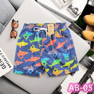 Quần Đùi Nam Aber đi dạo biển với Lưng Thun 4.4cm, Cùng Giây Rút và Túi Đa Năng, Form Dáng Chuẩn Hoàn Hảo Từ 55-95kg.