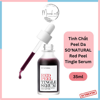 Serum thay da sinh học SO NATURAL RED PEEL TINGLE