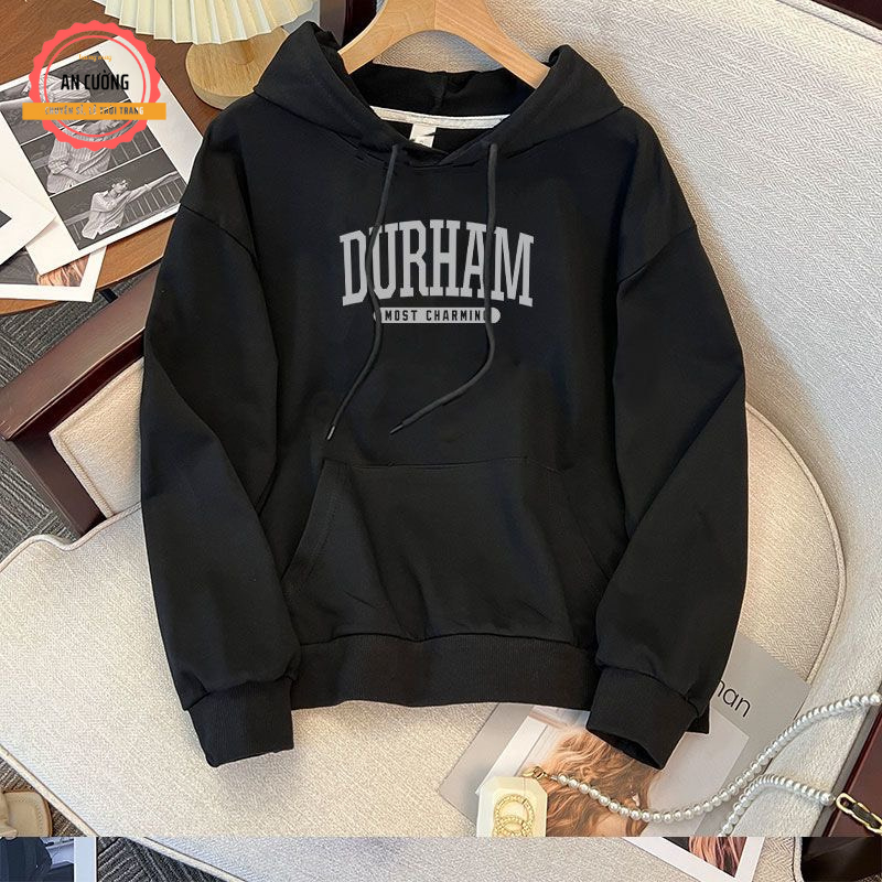 Áo hoodie, áo khoác hoodie nam nữ chất nỉ dày form rộng có mũ giá rẻ HOODIE22 - Xưởng may An Cường