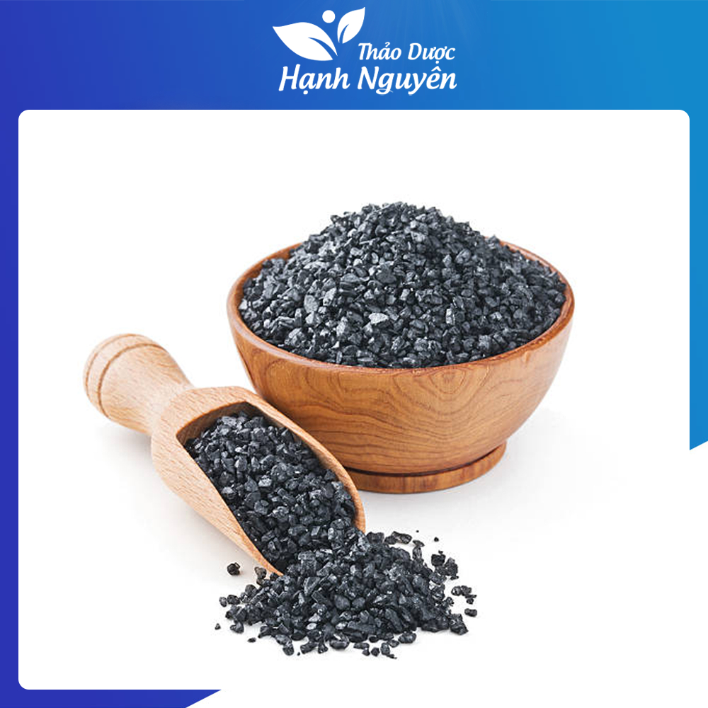 Muối đen Himalaya 100g (Black Salt - Kala Namak) Nguyên chất, nhập khẩu Ấn Độ, nấu ăn, tẩy da chết - Thảo Dược Hạnh Nguy