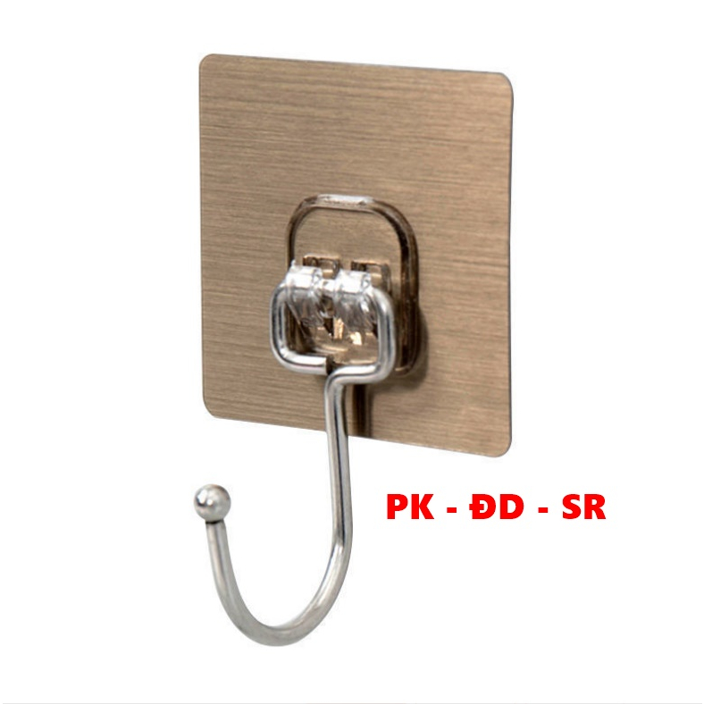 Móc Thép Dán Tường Thiết Kế Chắc Chắn, Độ Bám Và Chịu Lực Tốt - Siêu Rẻ