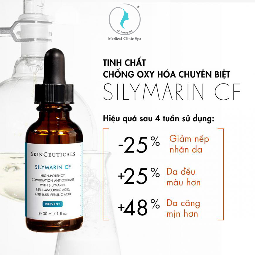 [Chính hãng]Tinh chất chống Oxy hóa chuyên biệt SkinCeuticals Skinceuticals Silymarin CF 30ml