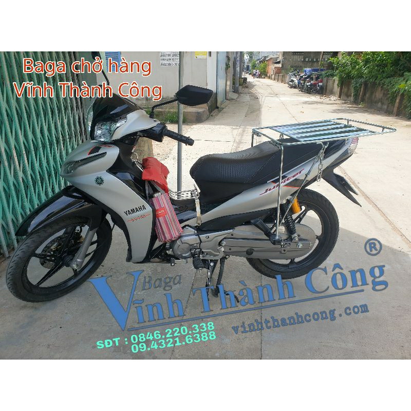 Baga sắt đặc gắn được nhiều loại xe gắn máy.