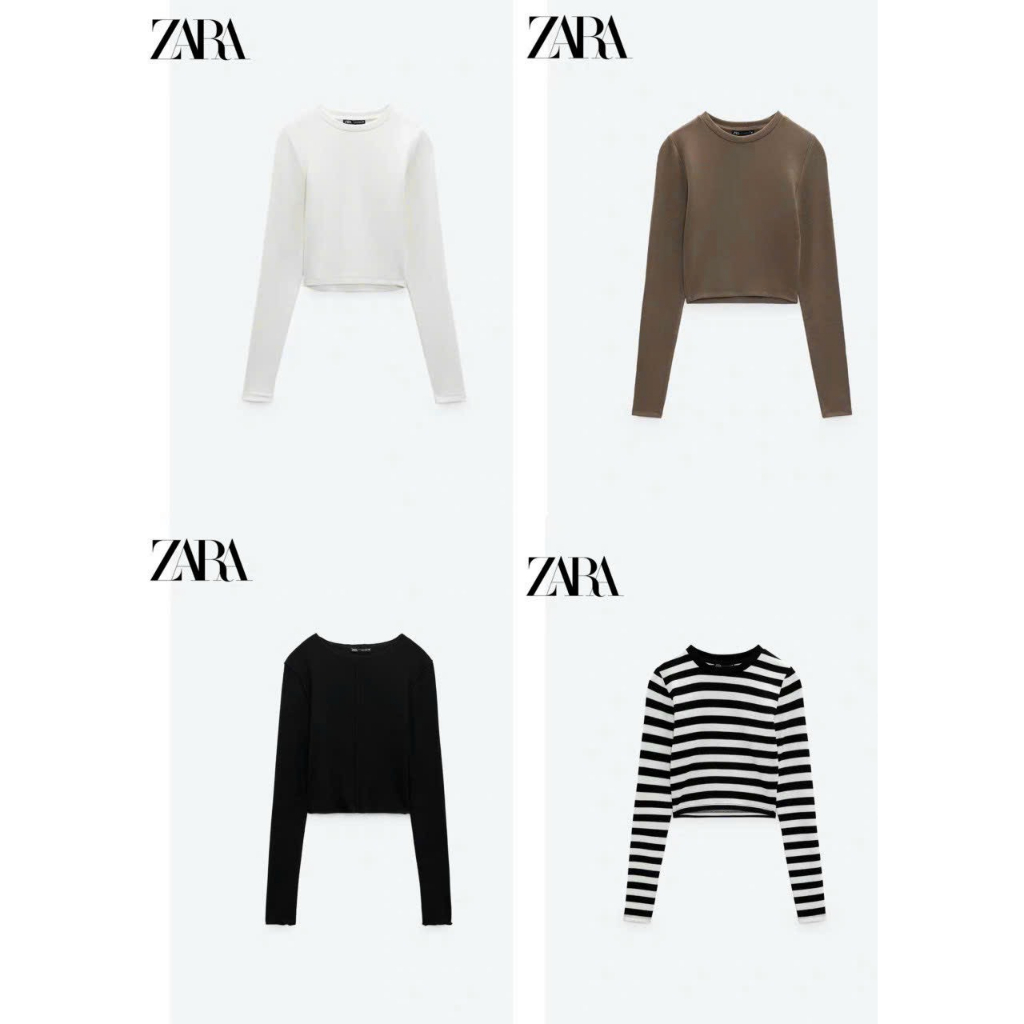 Áo len zip dáng ngắn cổ tròn dài tay - Retrostyle - Aoziptrondaitay54_P5K4