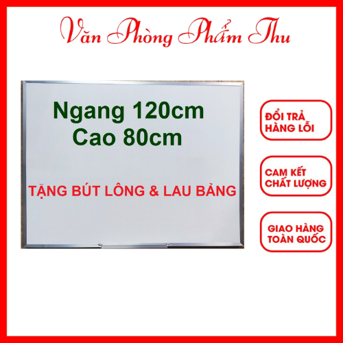 Bảng Mica Trắng Viết Bút Lông đủ các kích thước - Tặng Bút Lông Bảng