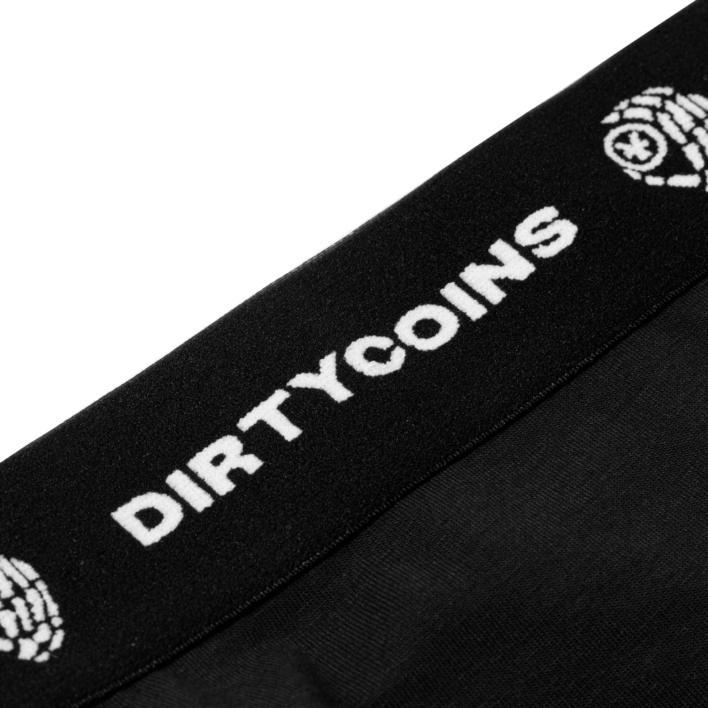Quần DirtyCoins Logo Women Briefs - Black