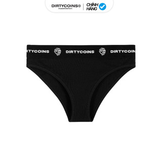 Quần DirtyCoins Logo Women Briefs - Black