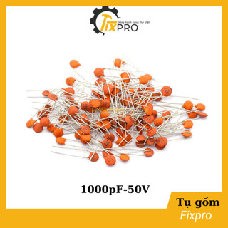 Tụ gốm 102 1nf 1000pf 50v chất lượng tốt