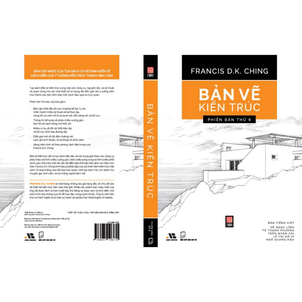 Sách bản vẽ kiến trúc. ISBN: 9786044746210