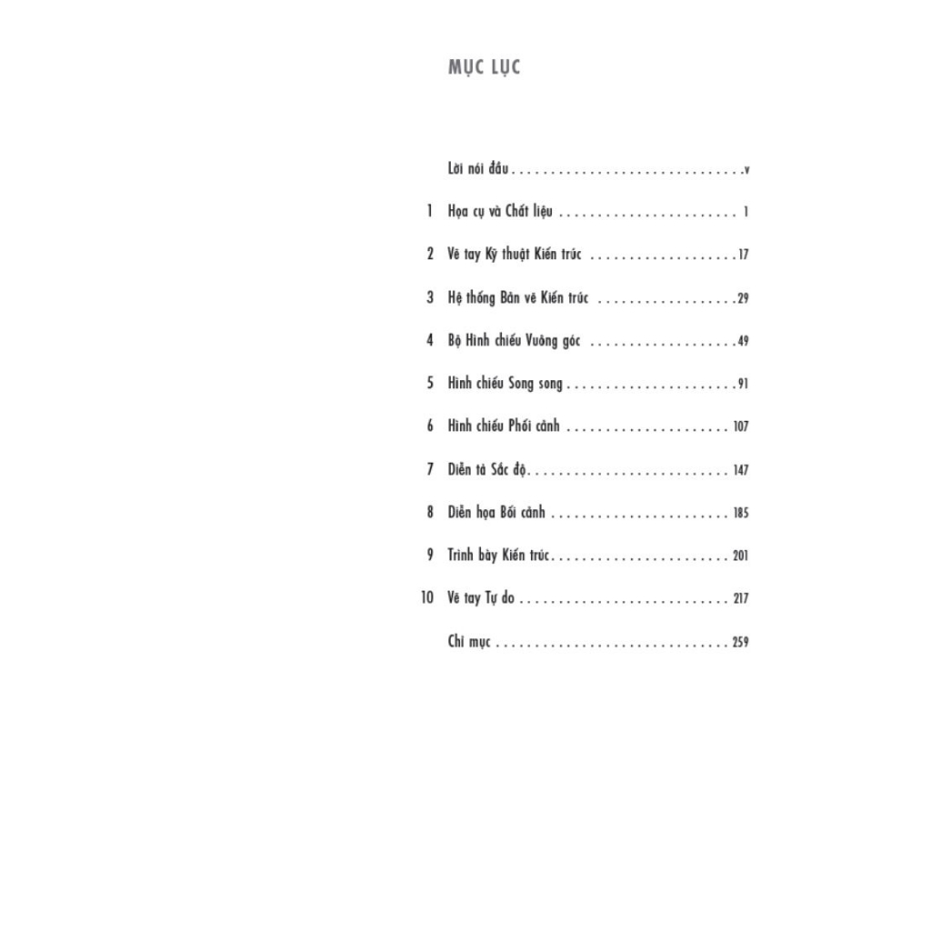 Sách bản vẽ kiến trúc. ISBN: 9786044746210