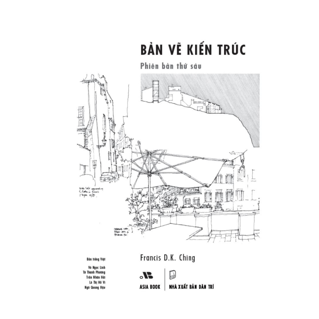 Sách bản vẽ kiến trúc. ISBN: 9786044746210